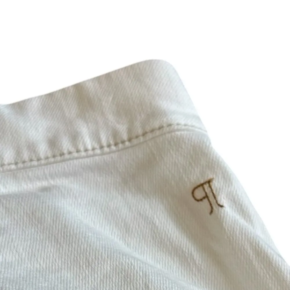 Pilcro Anthropologie Wide Leg Off-White Pants Casual High Rise Size 30 Women's - Image 8