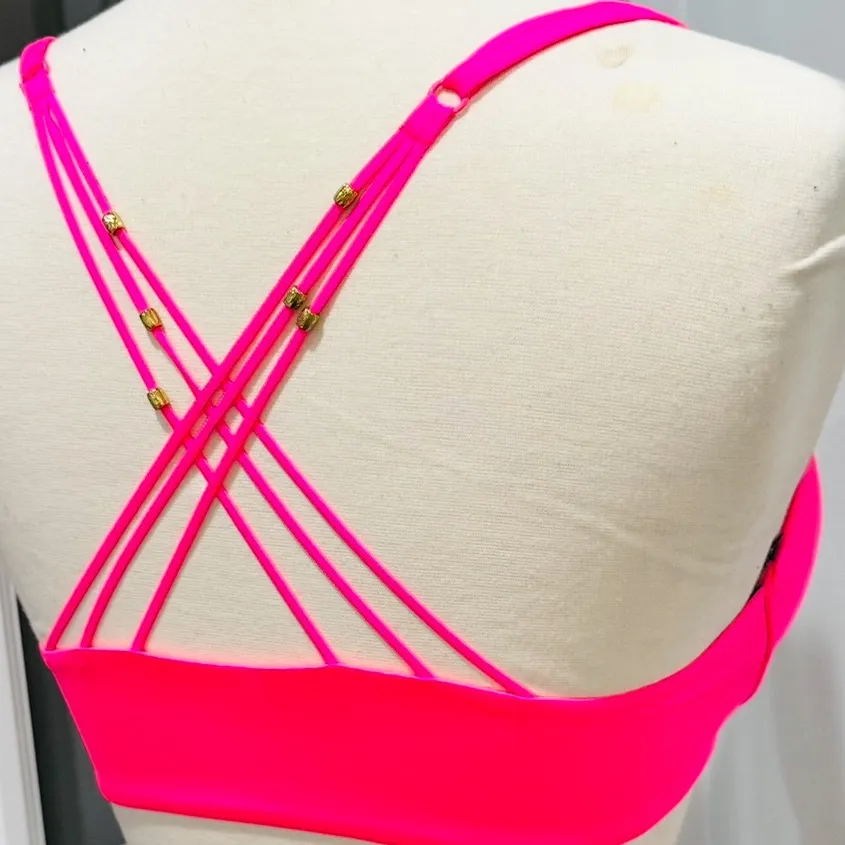 Victoria's Secret Very Sexy Limited Edition Neon Pink Push-Up Bra - Image 2