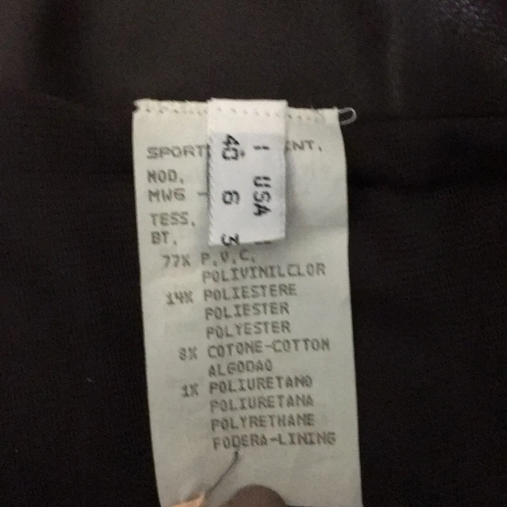 Moschino Jeans Brown Vegan Leather Pants - Image 5