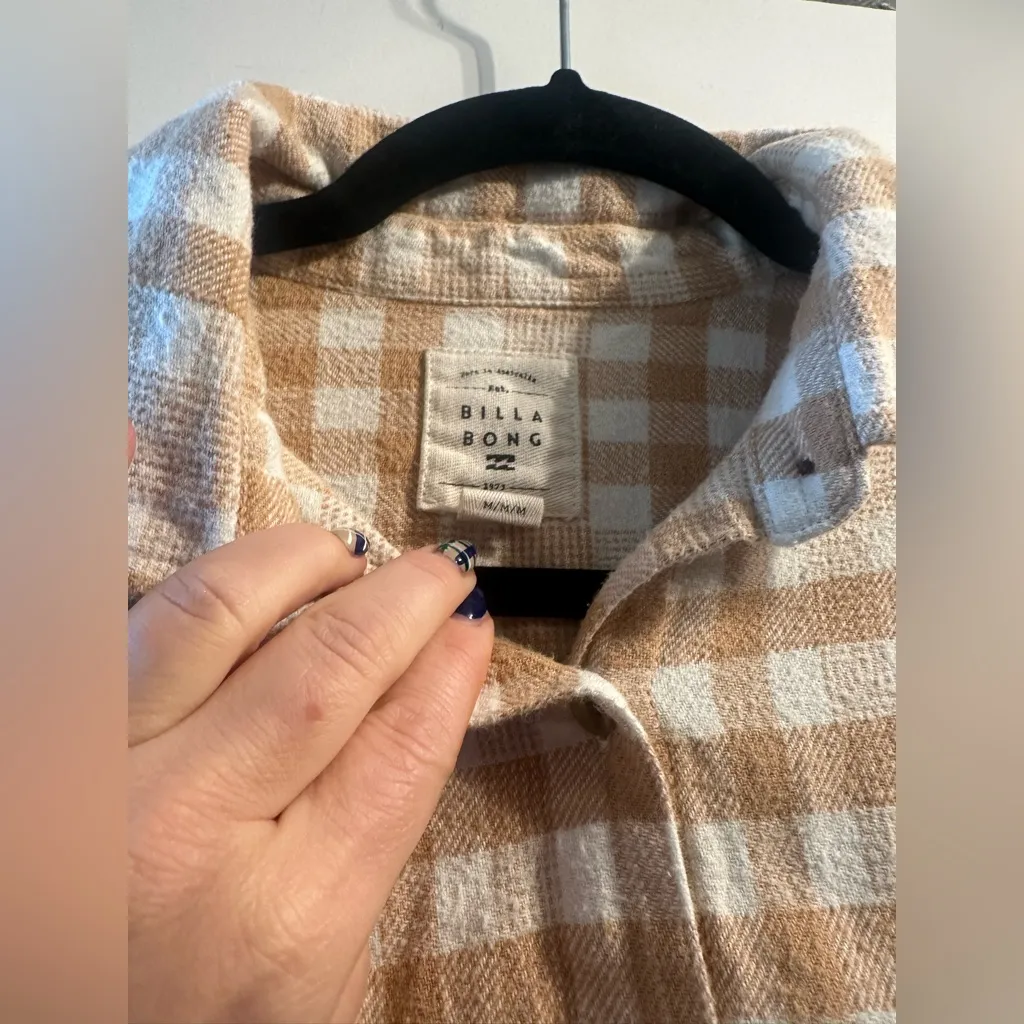Billabong So Stoked flannel shirt - Image 9