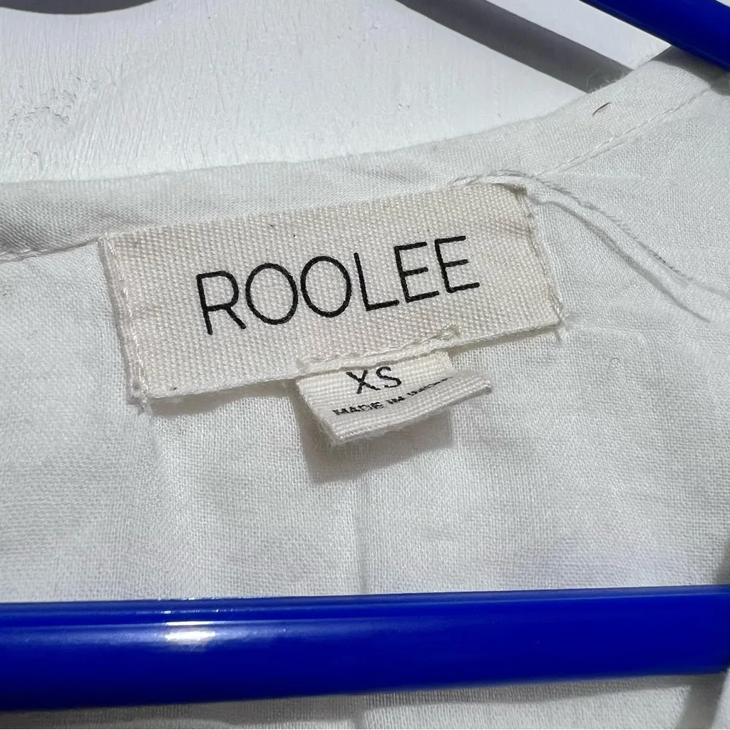 Roolee  White Embroidered Blouse - Image 4