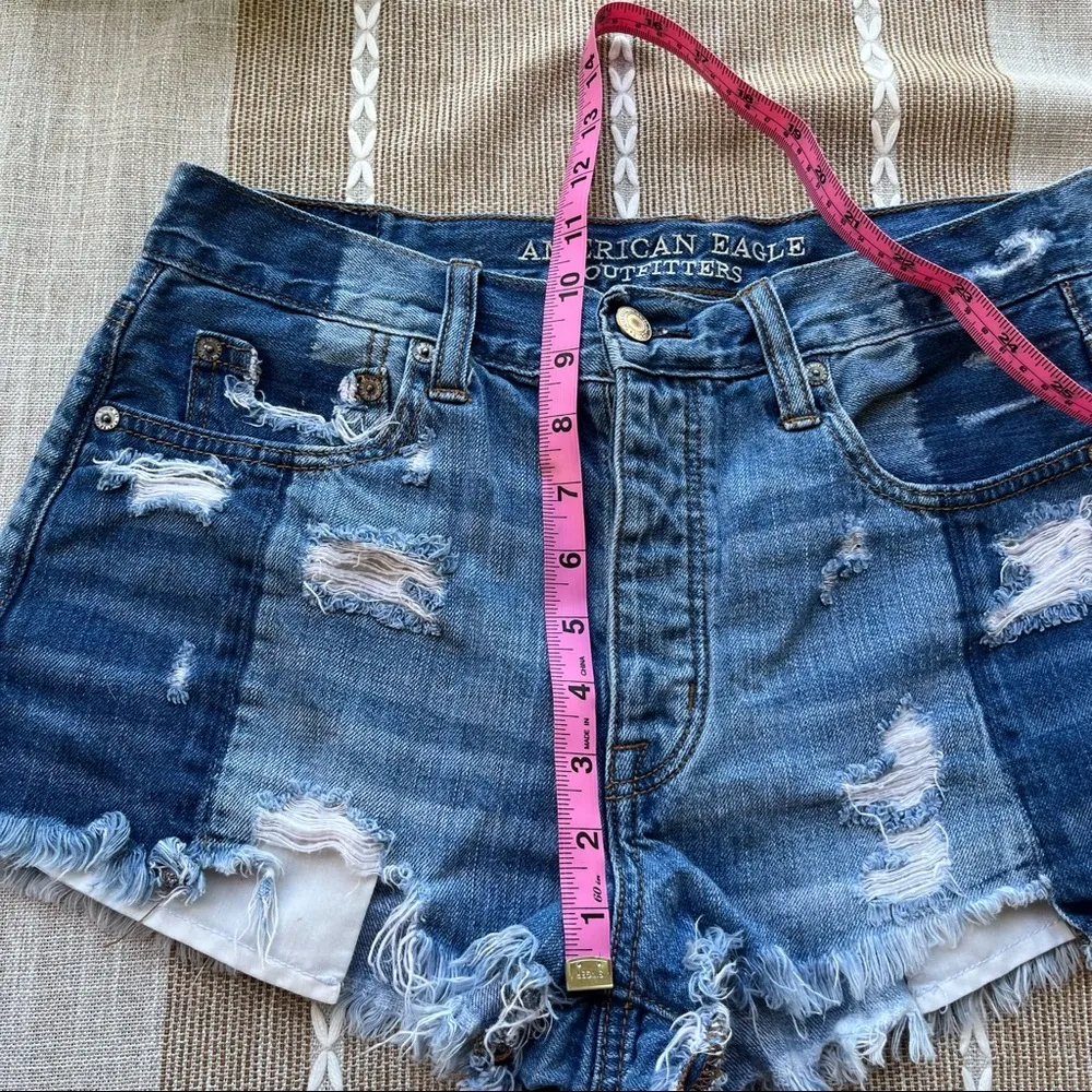 AE Vintage Hi-Rise Festival Denim Short - Image 2