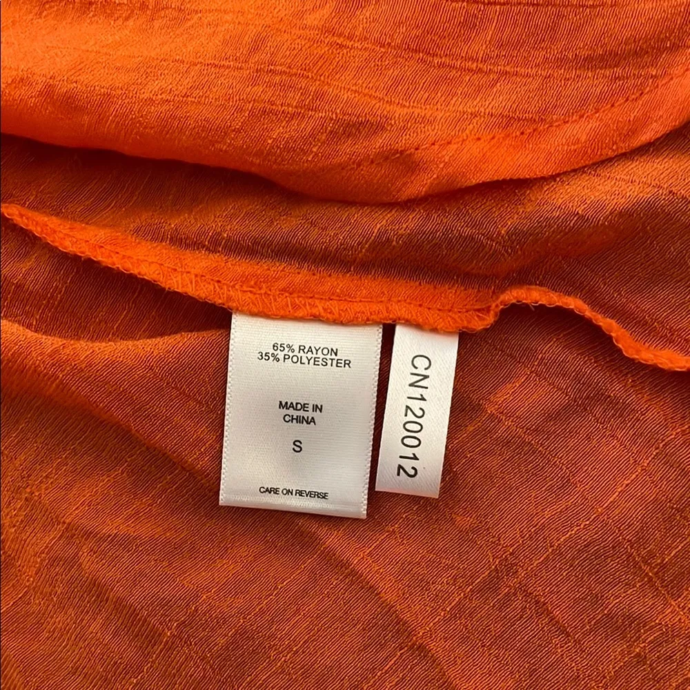 New York & Company STREET Vibrant Orange V - Image 7