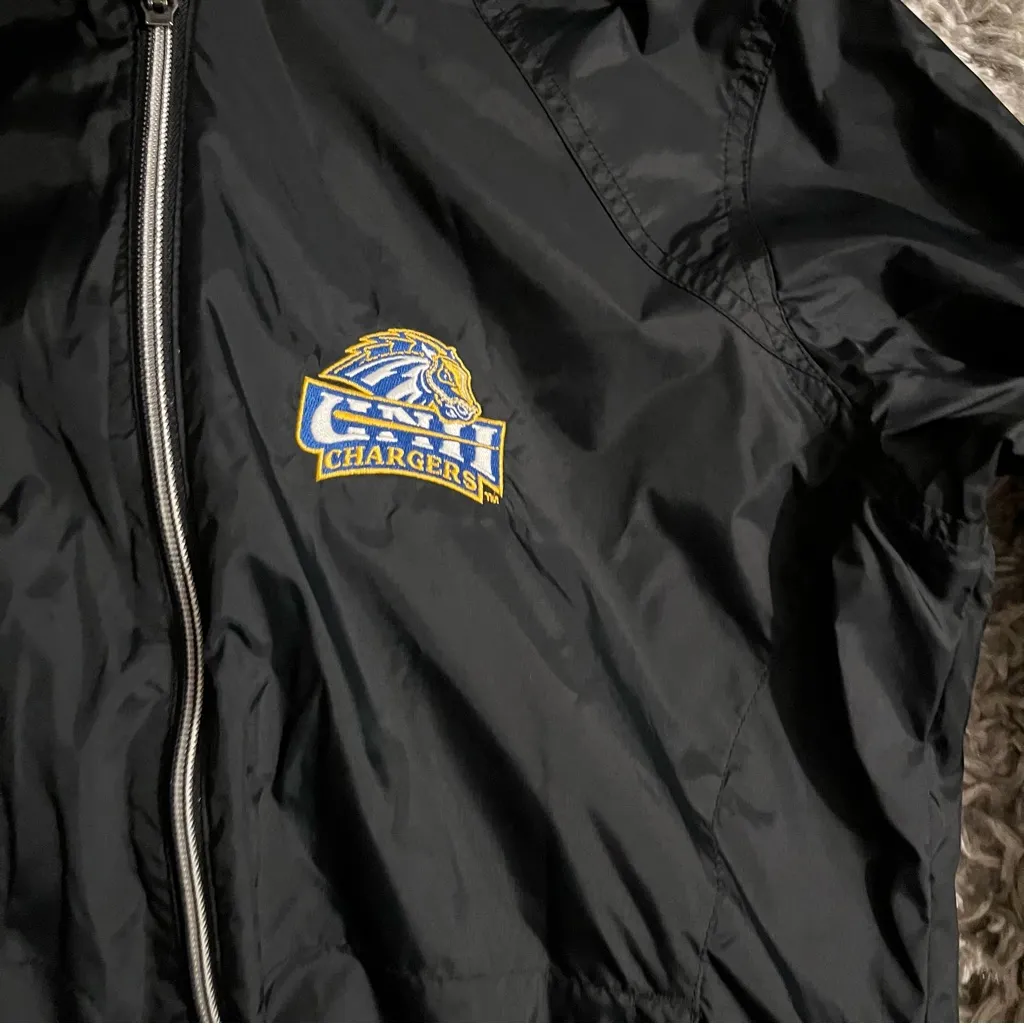 Columbia university of New Haven rain jacket size medium - Image 2