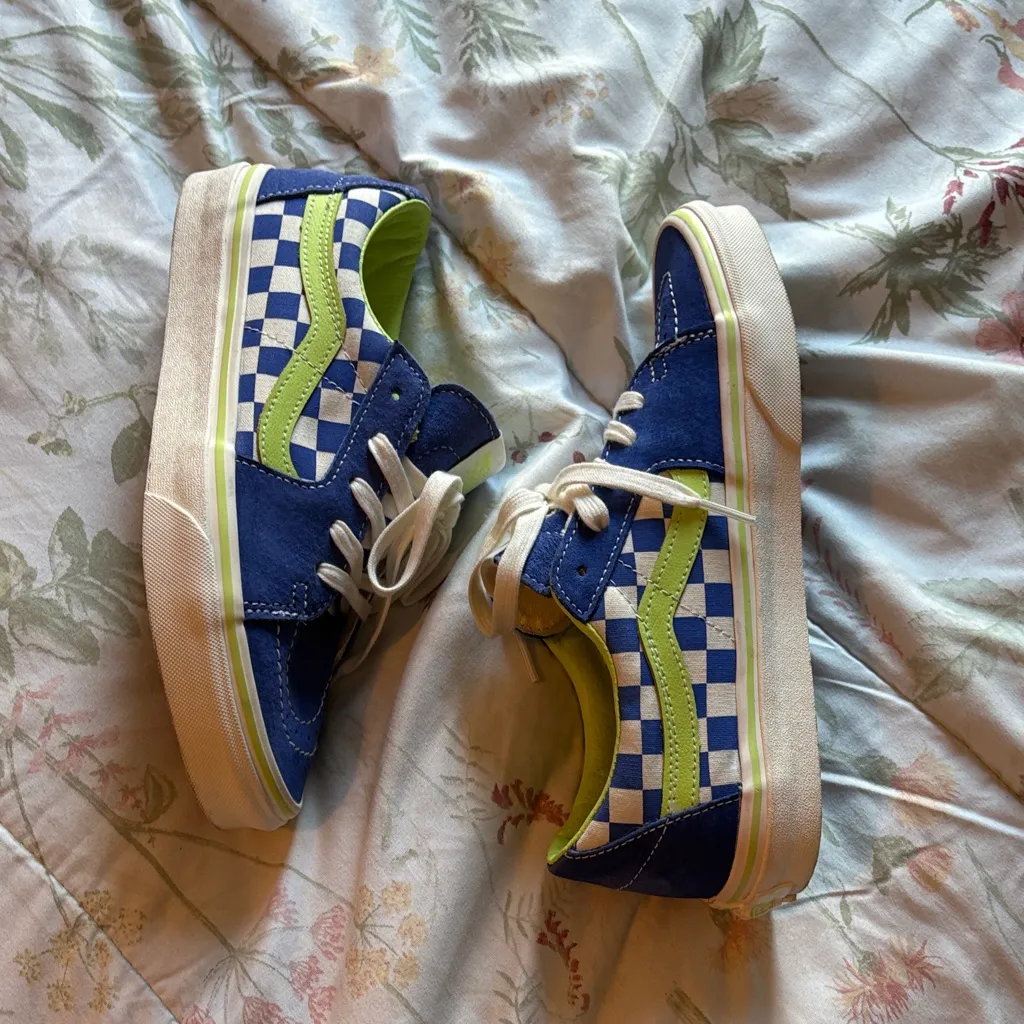 Vans  Checkered Old School Sneakers - Image 2