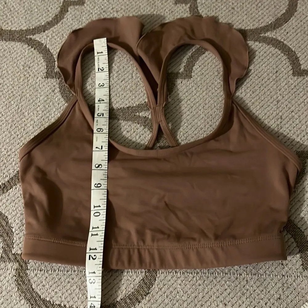 JoyLab ruffled Racerback yoga sports bra - Image 9