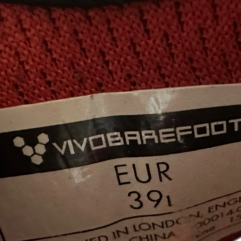 Vivobarefoot Black Linx Golf Shoes Lace Up Athletic Athleisure Size 39 8.5 Women - Image 14