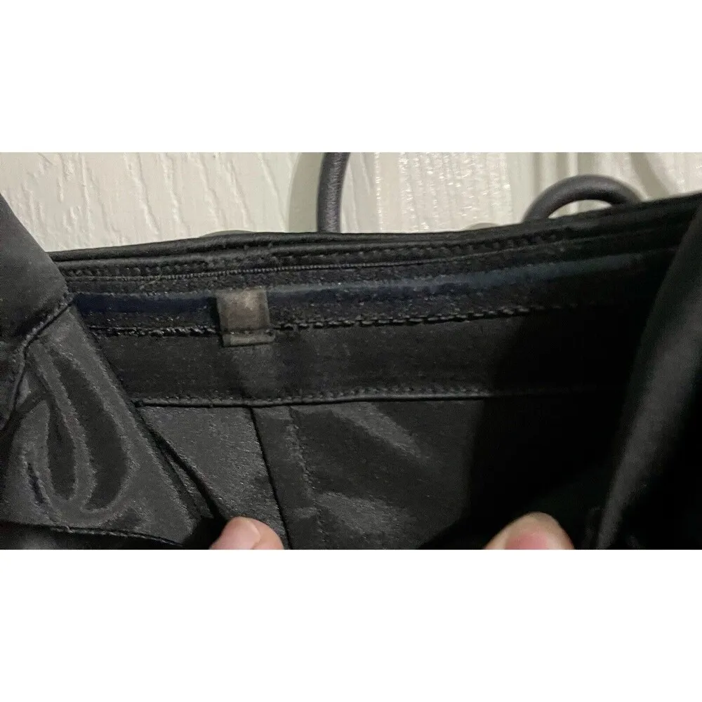 White House Black Market Dress Womens Satin Ruffled Strapless Dress Size 6 - Image 7