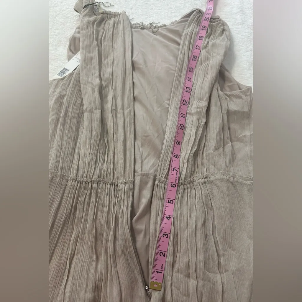 Elie Tahari NWT- $498  100% Silk Demetria Sleeveless Chain-Trim Silk Dress 8 - Image 13