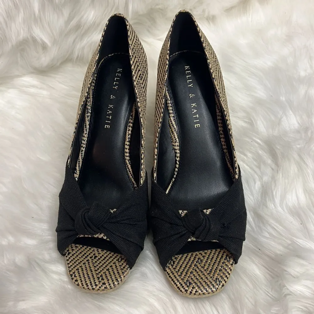 Kelly & Katie Summer Ivala Espadrille Wedge Sandal Size 8.5 B-25 - Image 5