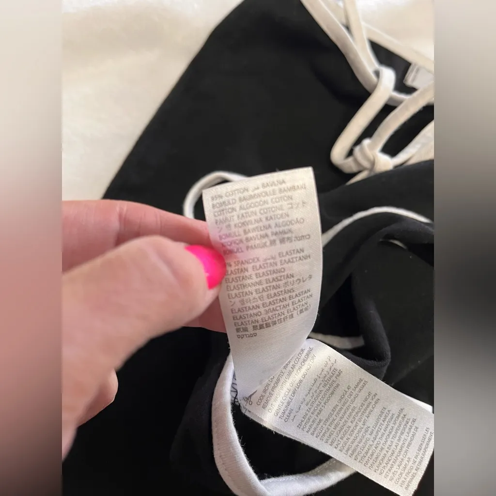 ADIKA 2 Piece Flare Leggings Crop Tank Halter Top Lounge Set Sz XS EUC - Image 5