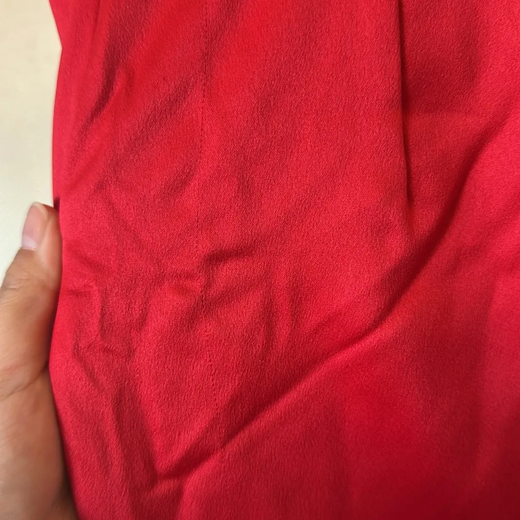 HOUSE OF CB 'Olivette' Red Rose Satin Corset Maxi‎ Dress NWOT size XL - Image 12