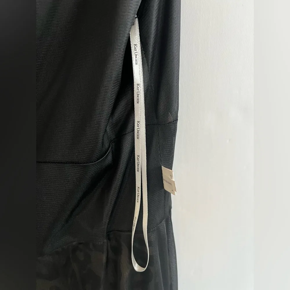 Kay Unger Dress 100% Silk Size 8 - Image 13