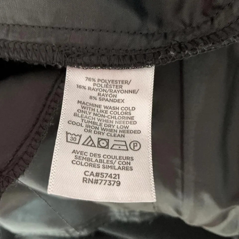 Ann Taylor‎ Factory Black Career Dress Pants Business Casual Trousers - Image 4