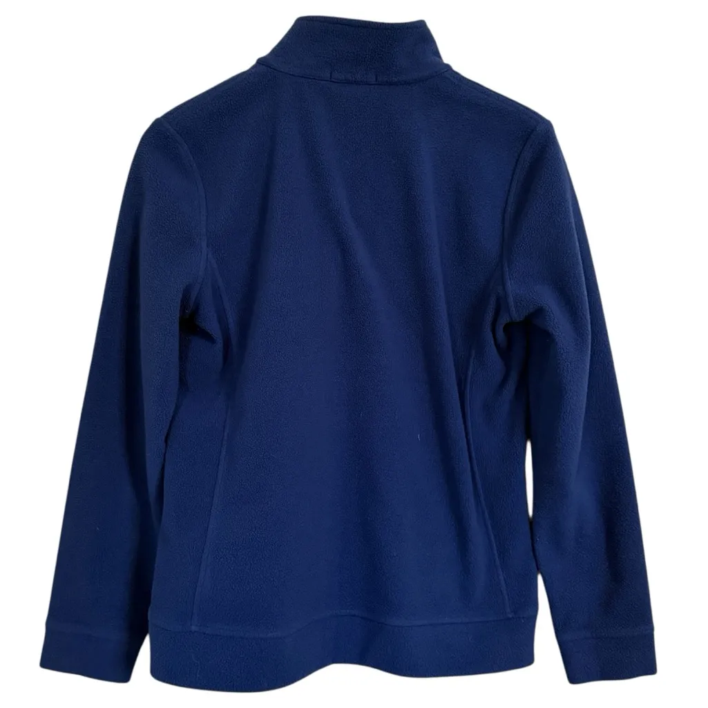Vineyard Vines Blue Fleece Shirt Snap Button Pullover Women’s Size S - Image 4