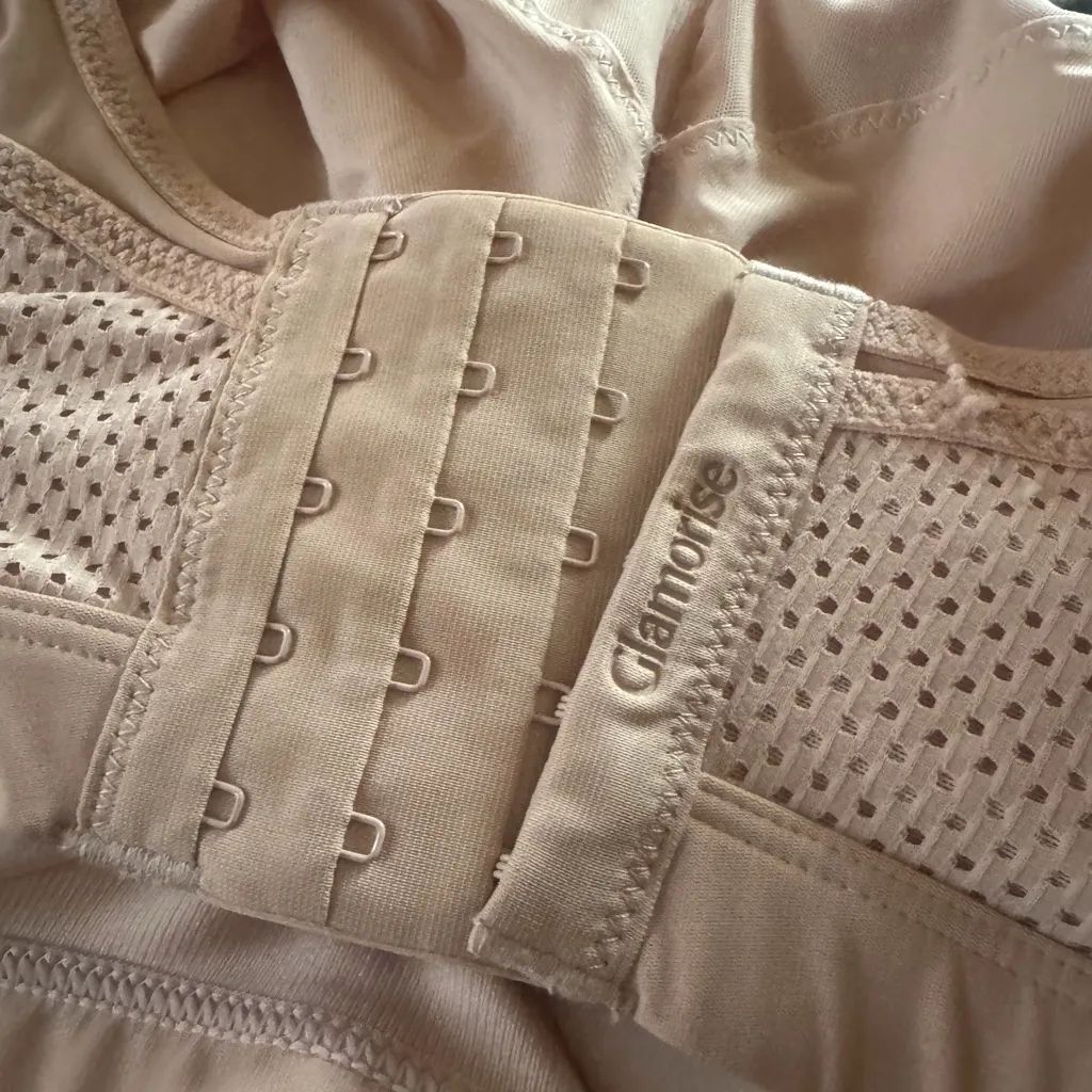 Glamorise Soft Pink Comfort Bra Size undefined - Image 5