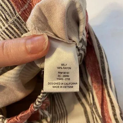 Striped Cropped Challis Pants - Image 10