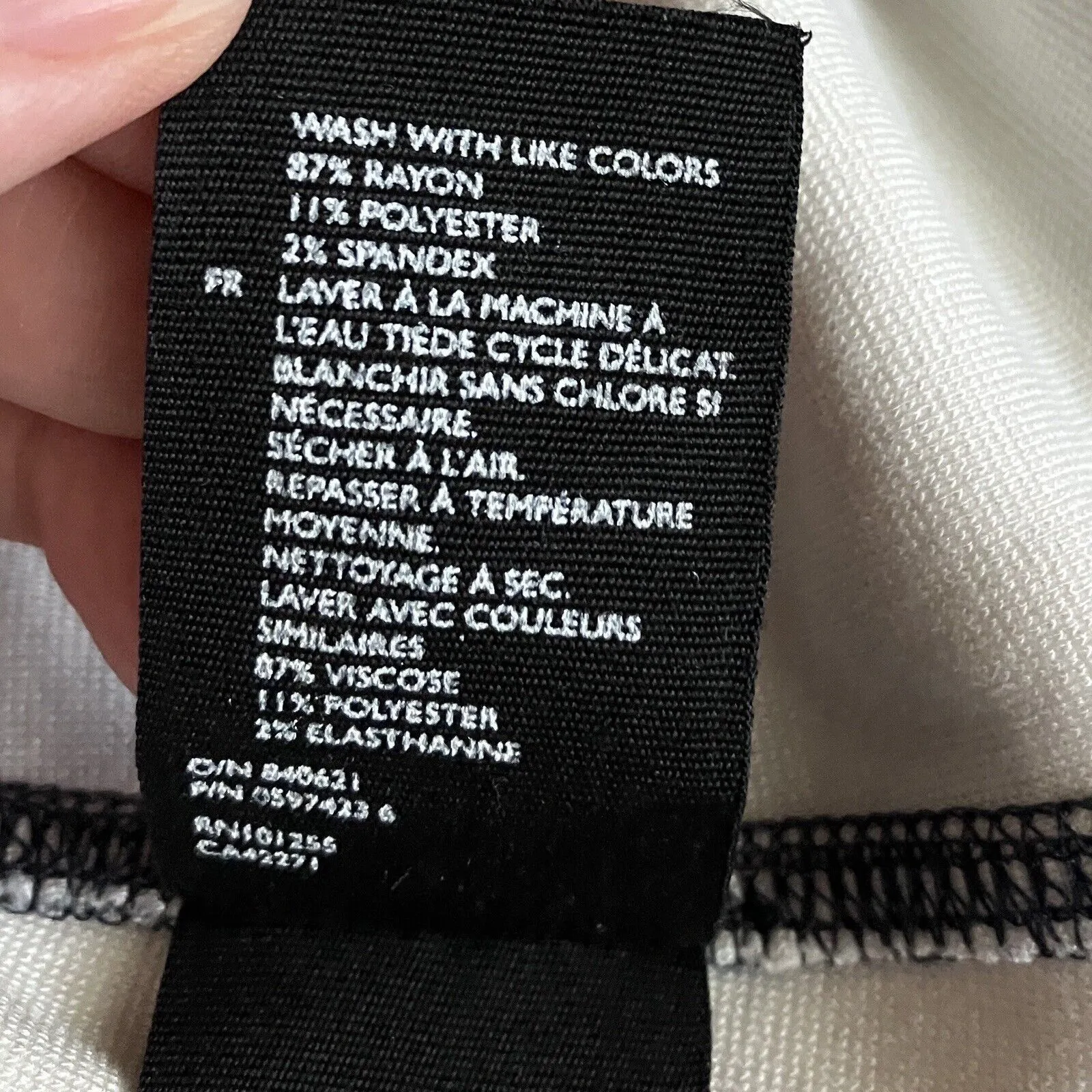 COS Top Womens Small Mock Neck Long Sleeve Pullover Colorblock - Image 8