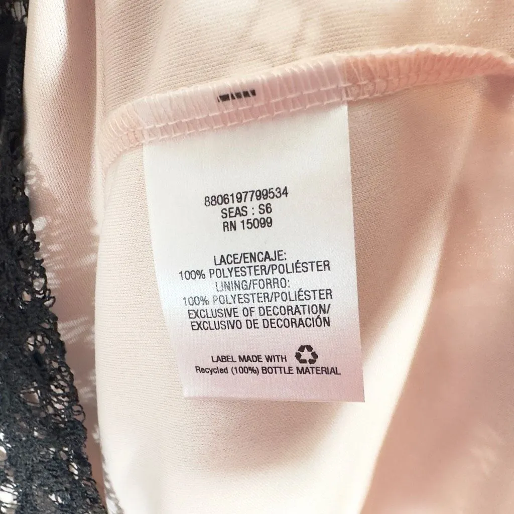 Metaphor Plus Size 24W‎ Dress Black Sheath Silhouette Illusion Knee Length 210 - Image 8