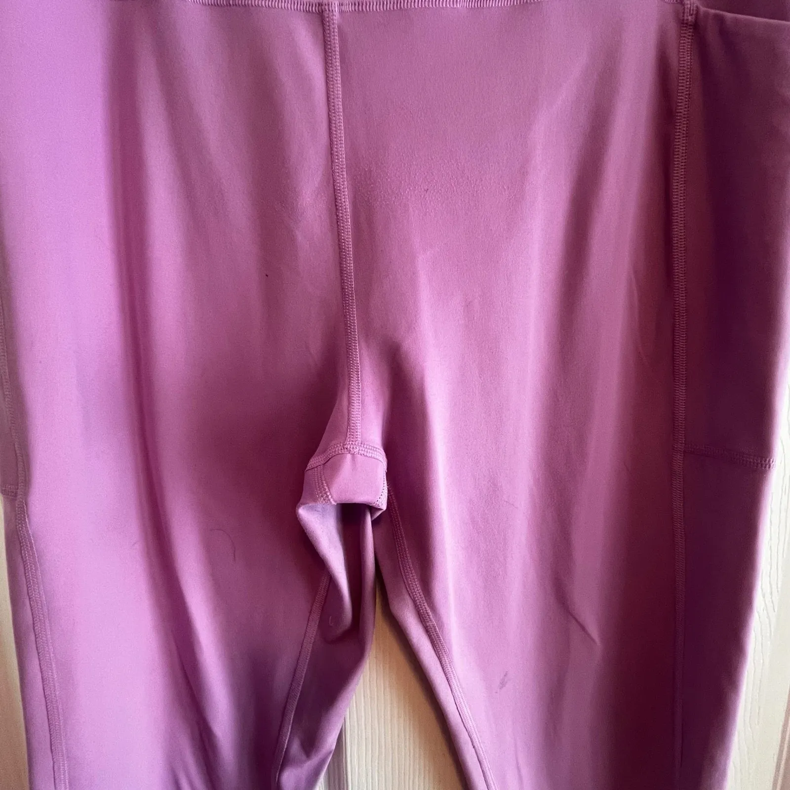 Girlfriend Collective High Rise Leggings Lilac Purple Pockets Athleisure XXLarge - Image 5