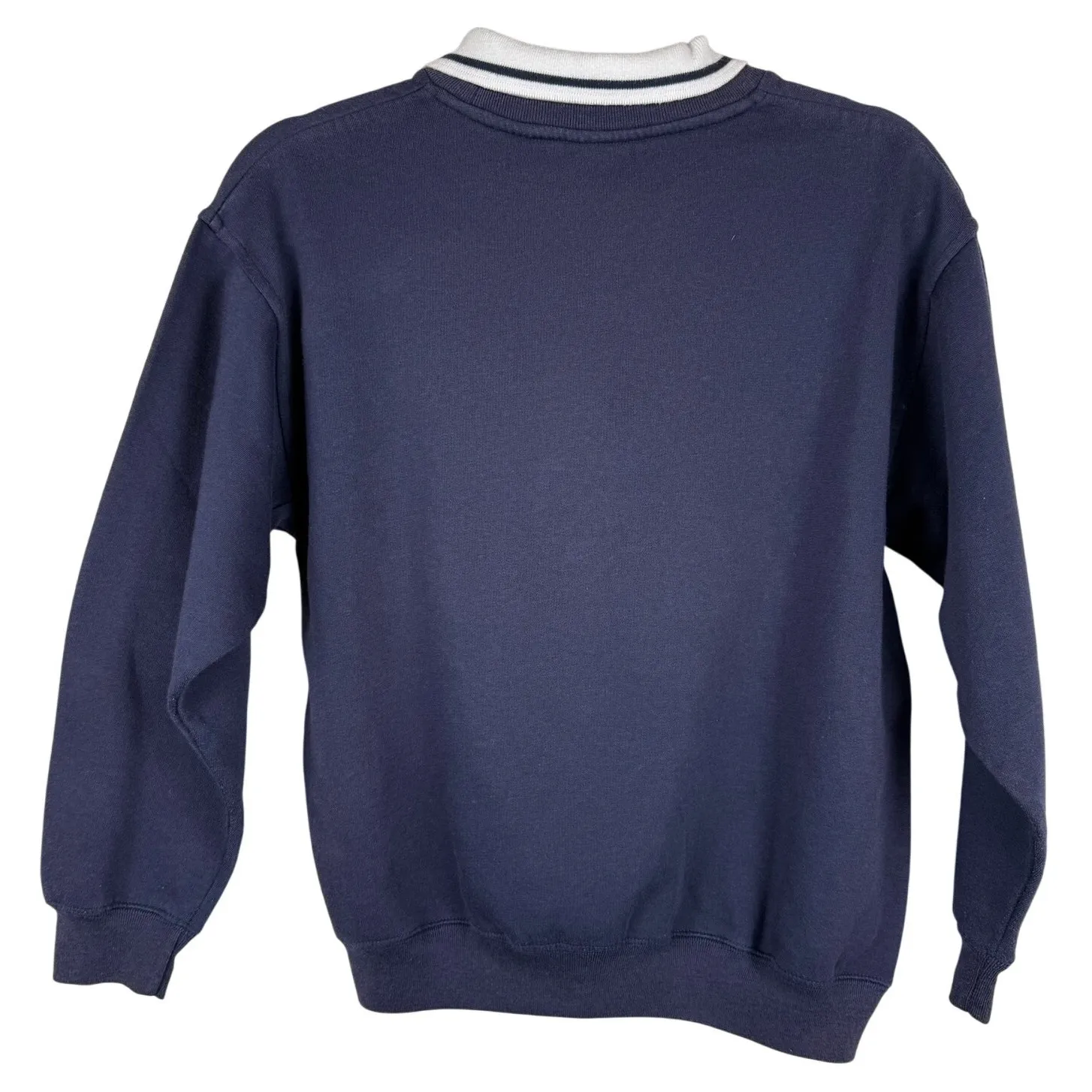 Vintage Bolo Spirit Embroidered I ❤️ Grandma Crewneck Collar Sweater - Image 2