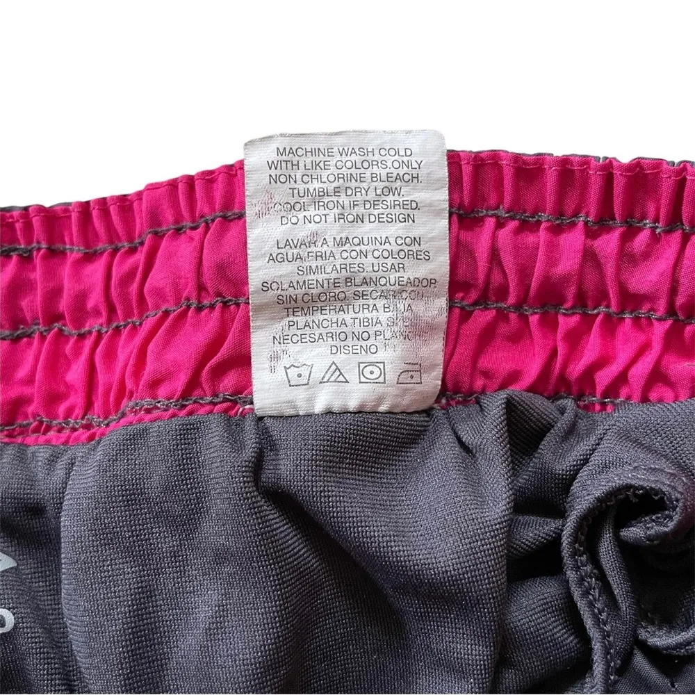 Juniors’ Umbro Pink and Gray Athletic/Running Shorts - Image 7