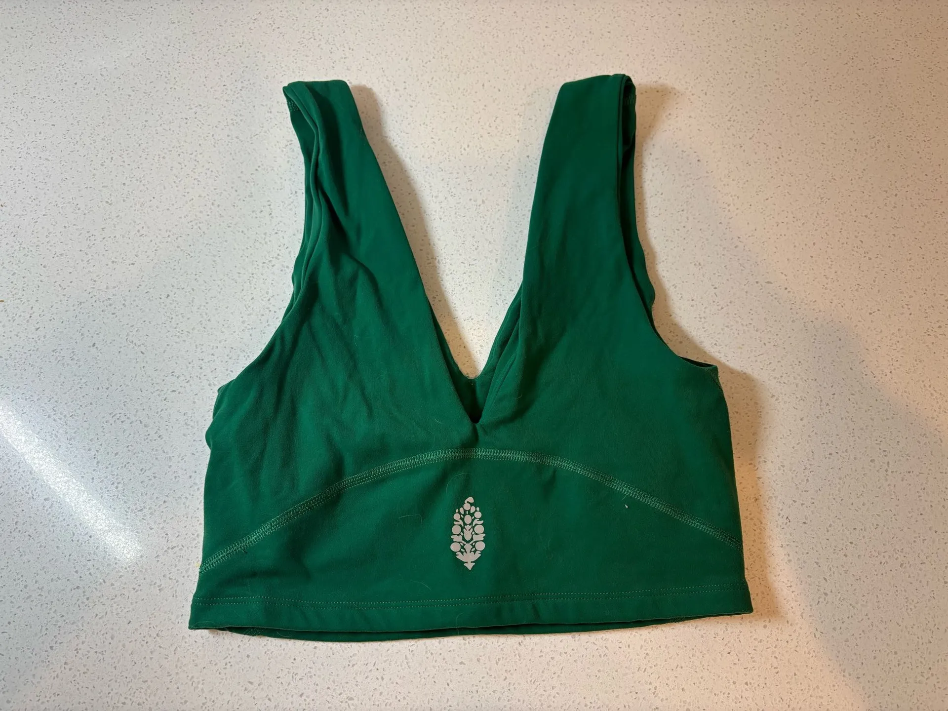 Free People Movement Sports Bra Green Size XS - Image 2