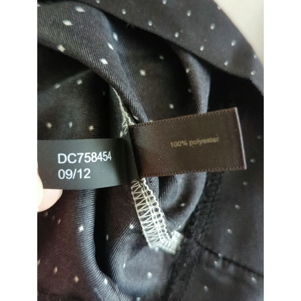 The Limited Black White Polka Dot Sheath Midi Dress Women Sz. 4 NWT Pin-up Retro - Image 6