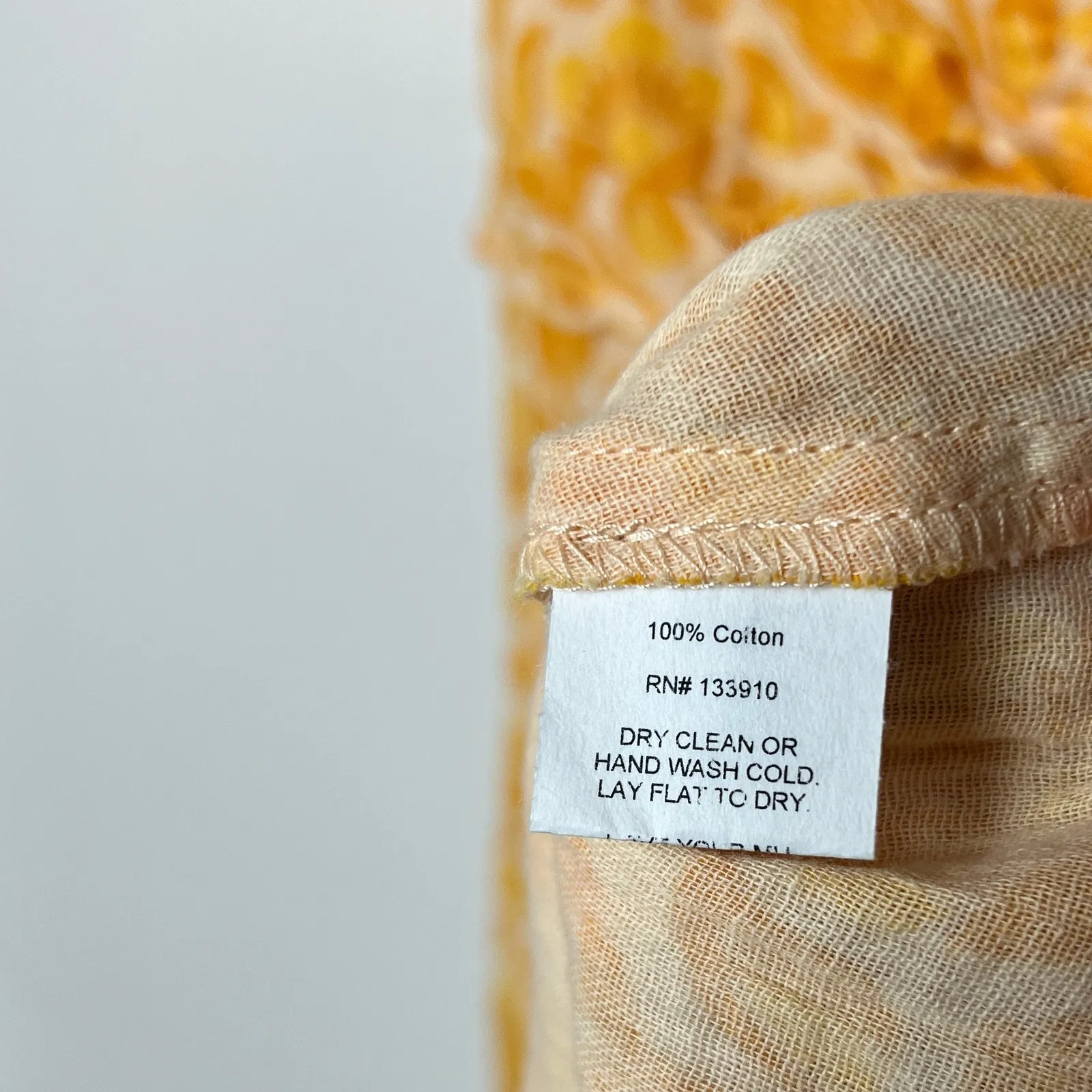 Show Me Your Mumu Sophie Mini Dress‎ Floral Print Puff Sleeve Yellow XS - Image 5