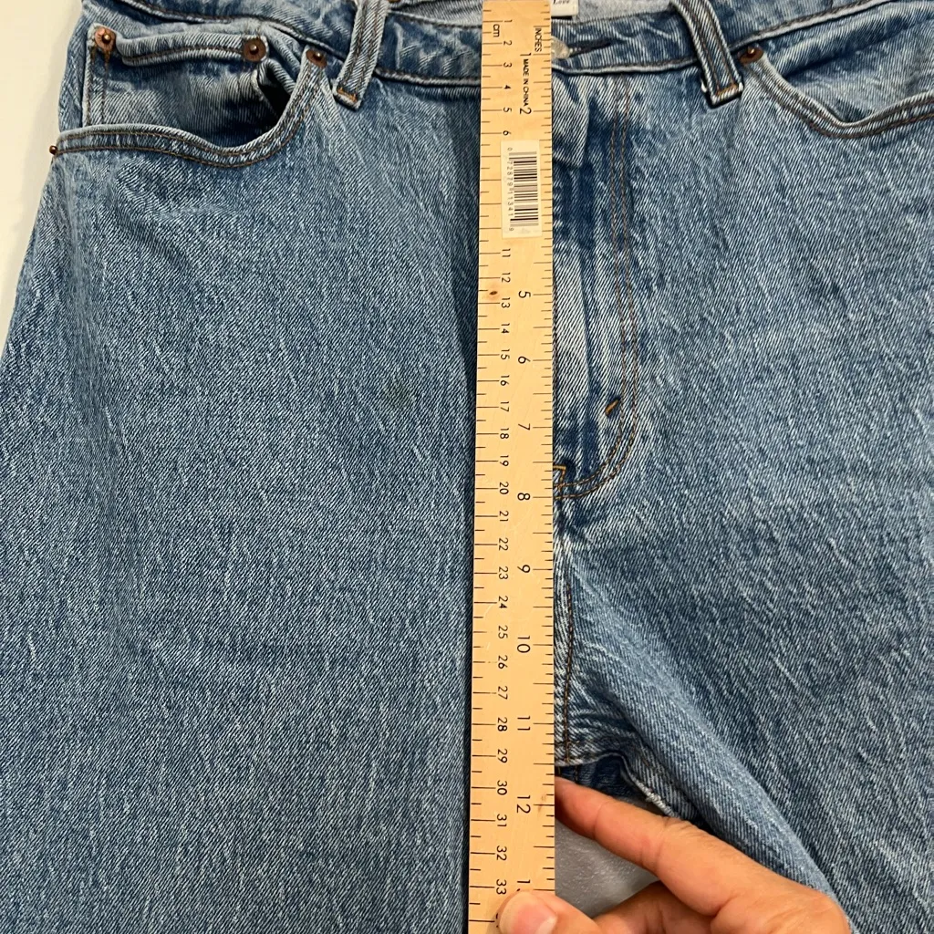 Abercrombie & Fitch The Vintage Flare High Rise Jeans Sz.30 Split Leg Curve Love - Image 7