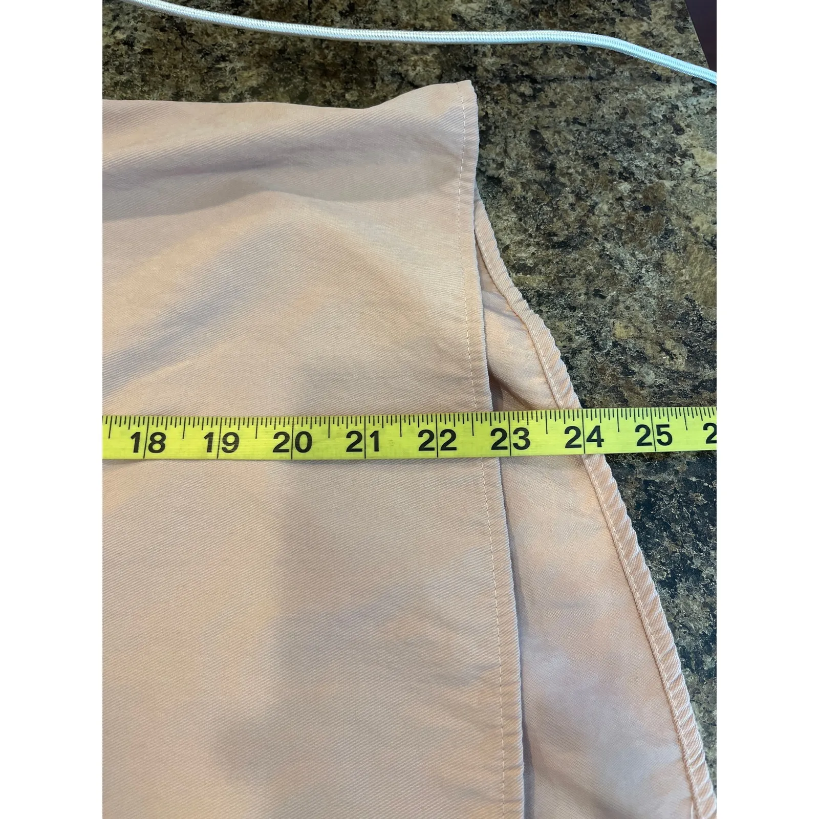 Klesis Size Small Pleated Back Boxy Tee Blush Pink - Image 9