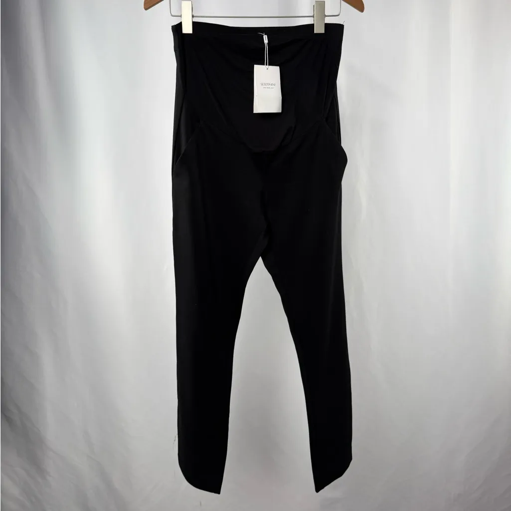 NWT Seraphine Overbump Maternity Everyday Work Trouser in Black Size 4 Tall - Image 7