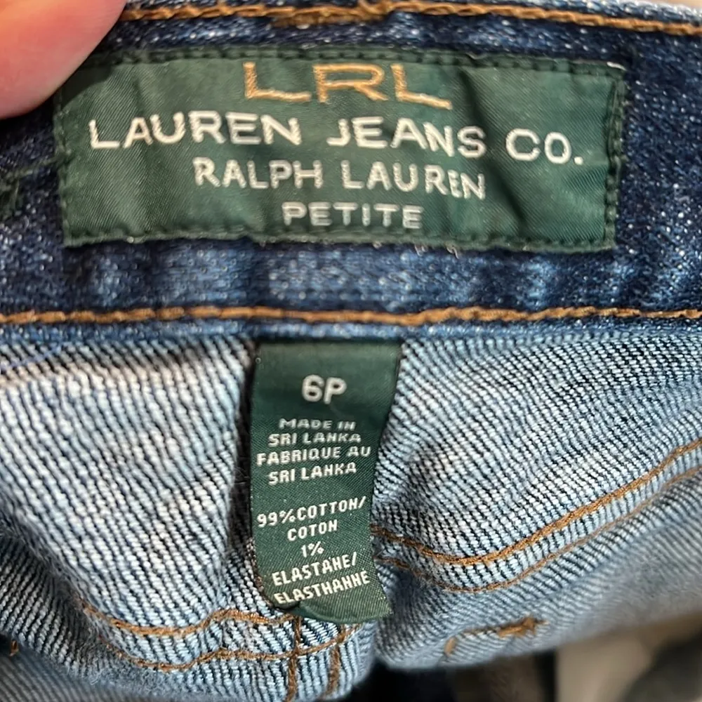 Lauren Ralph Lauren petite women’s size 6 Capri jeans Blue - Image 10