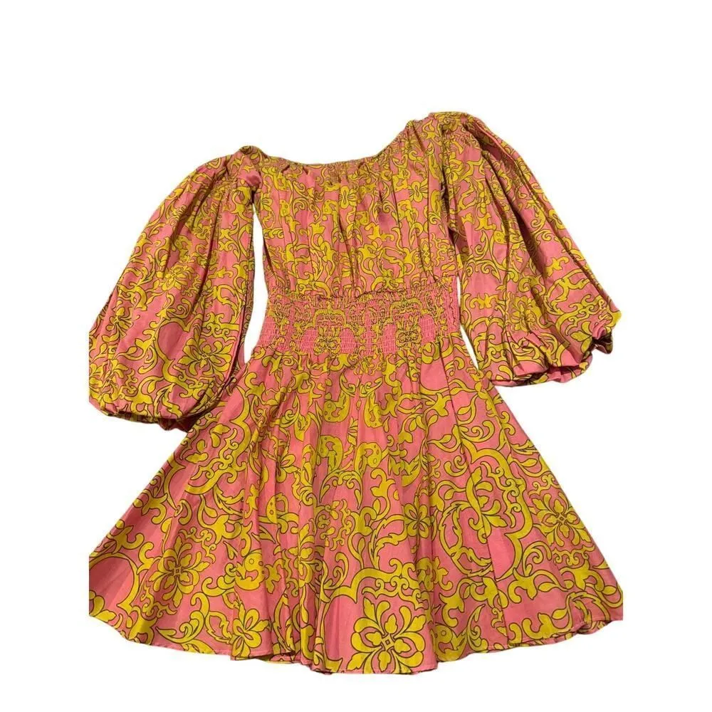 MISA Los Angeles Jordana Off Shoulder Mini Dress Sz. S - Image 3