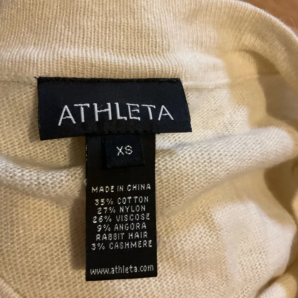Athleta angora‎ cashmere embroidered sweater - Image 2