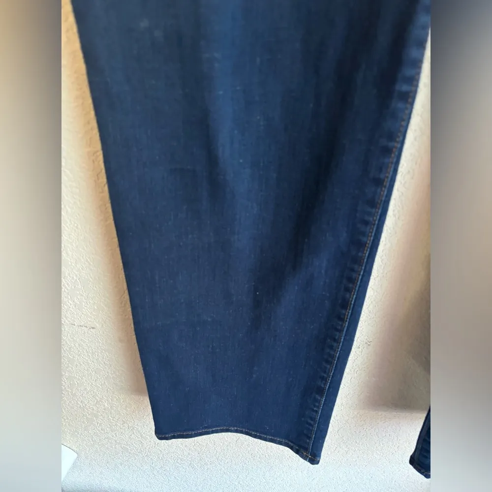 Chico’s So Slimming Girlfriend Slim Leg Dark Wash Mid High Waist Jeans 3… - Image 3