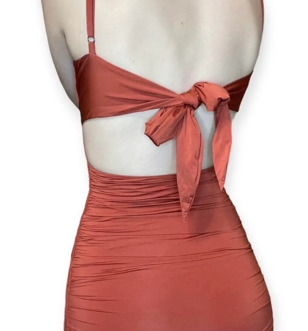 Red Bodycon Dress - Image 2