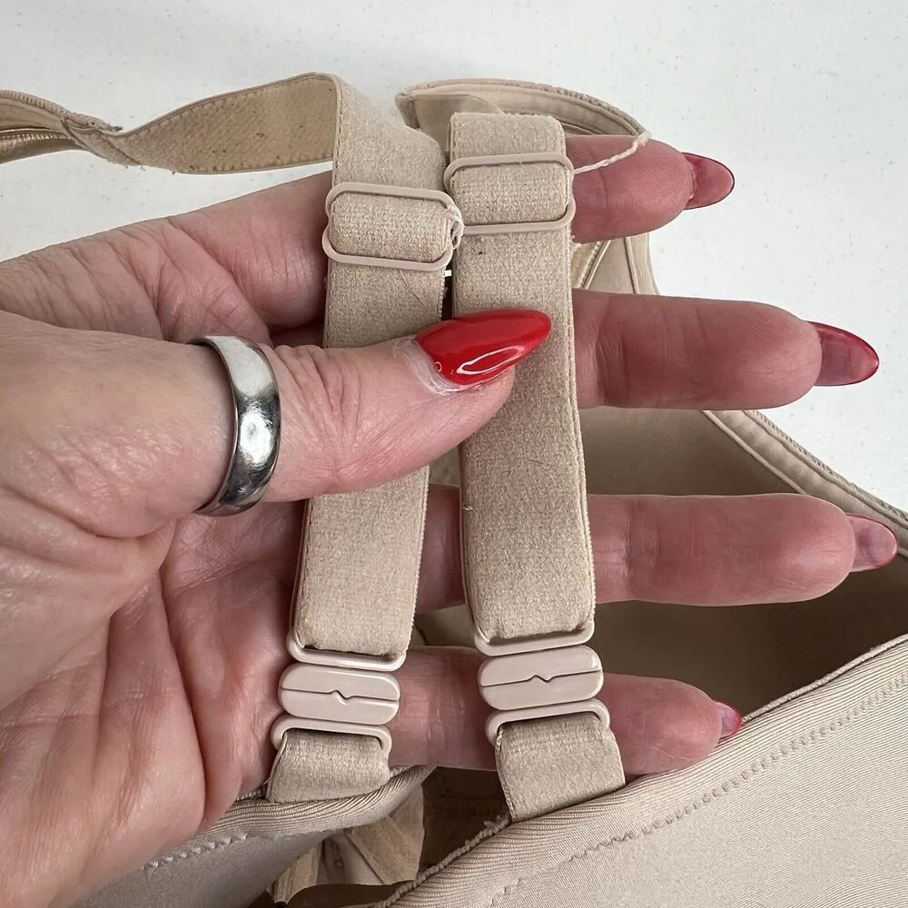 Vanity Fair 36C Bra Body Caress Full Coverage 72336 Underwire Beige Tan Women’s - Image 7