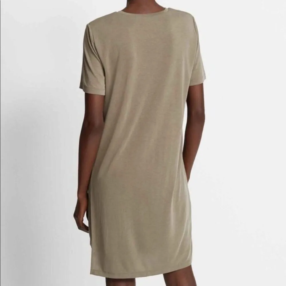 Club‎ Monaco NWT Peechie Knit Dress in Olive Green Size Large - Image 3