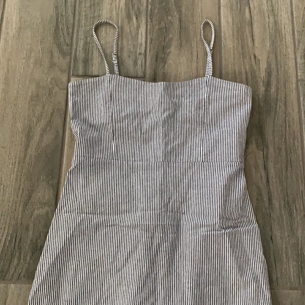 Brandy Melville striped zip back dress - Image 3