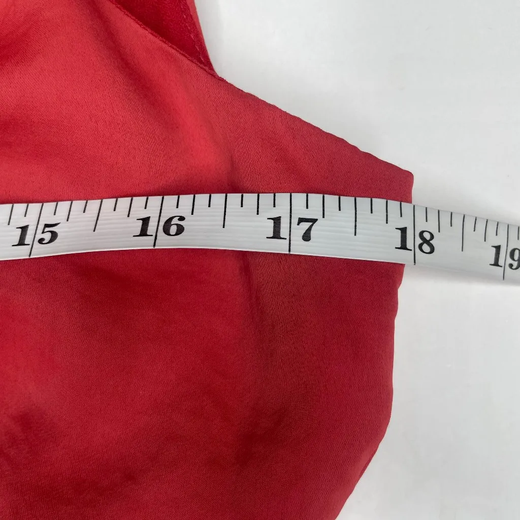 Women's Orange Sheath Midi Dress Sz 6 Career Sophisticated - Image 7