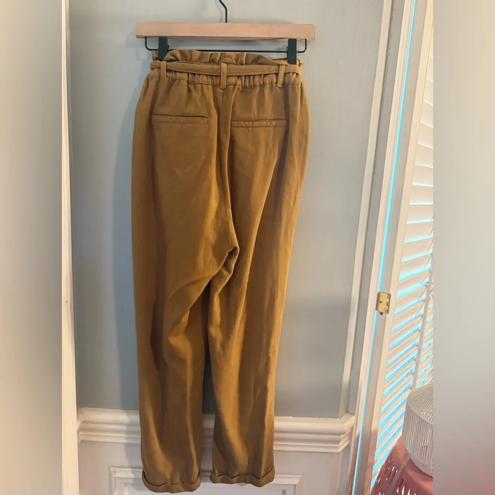 Carly Jean Los Angeles Tan Pants - Image 2