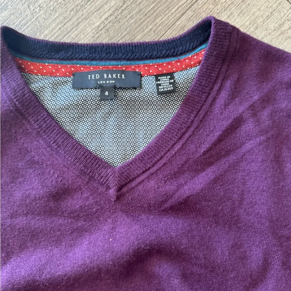TED BAKER purple crew sweater 🌷 - Image 8