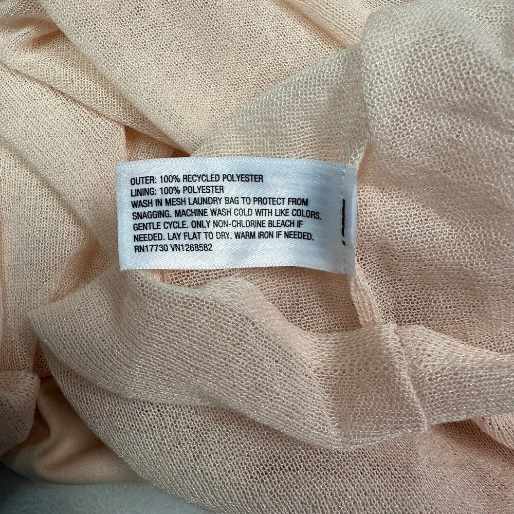 Future Collective | Women Peach Dress Tan Size 3X - Image 5