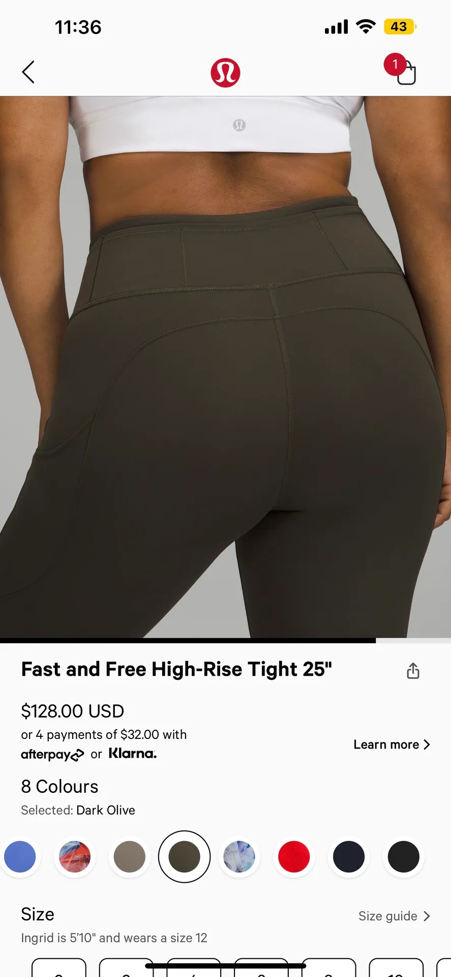 Fast Free 25” Leggings - Image 6