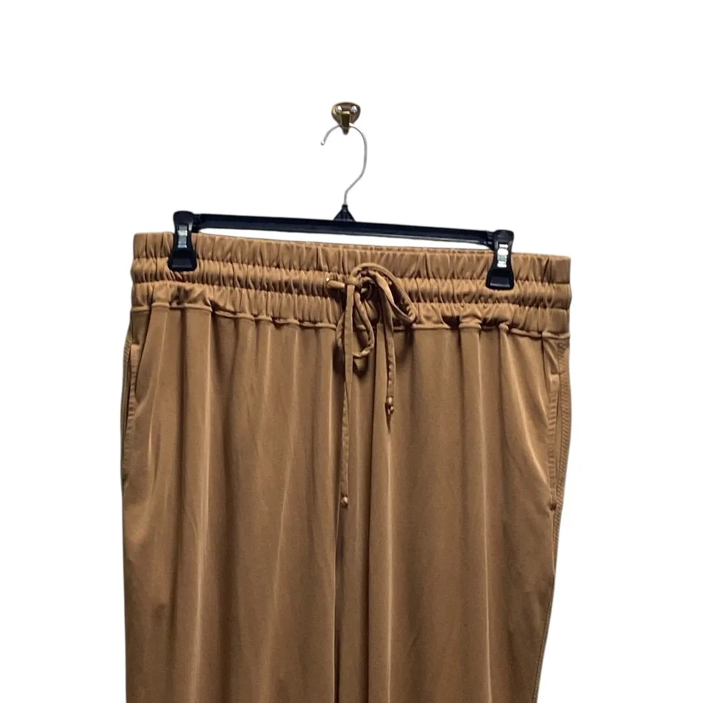 Fabletics High Waisted Joggers Mustard Size XXL - Image 4