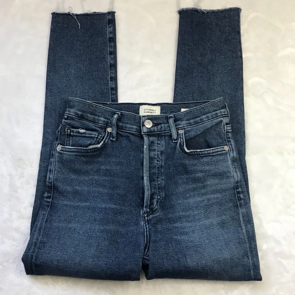 Citizens Of Humanity Olivia Ankle Jeans Women's Size 25 Button Fly‎ FLAWED FAIR - Image 13