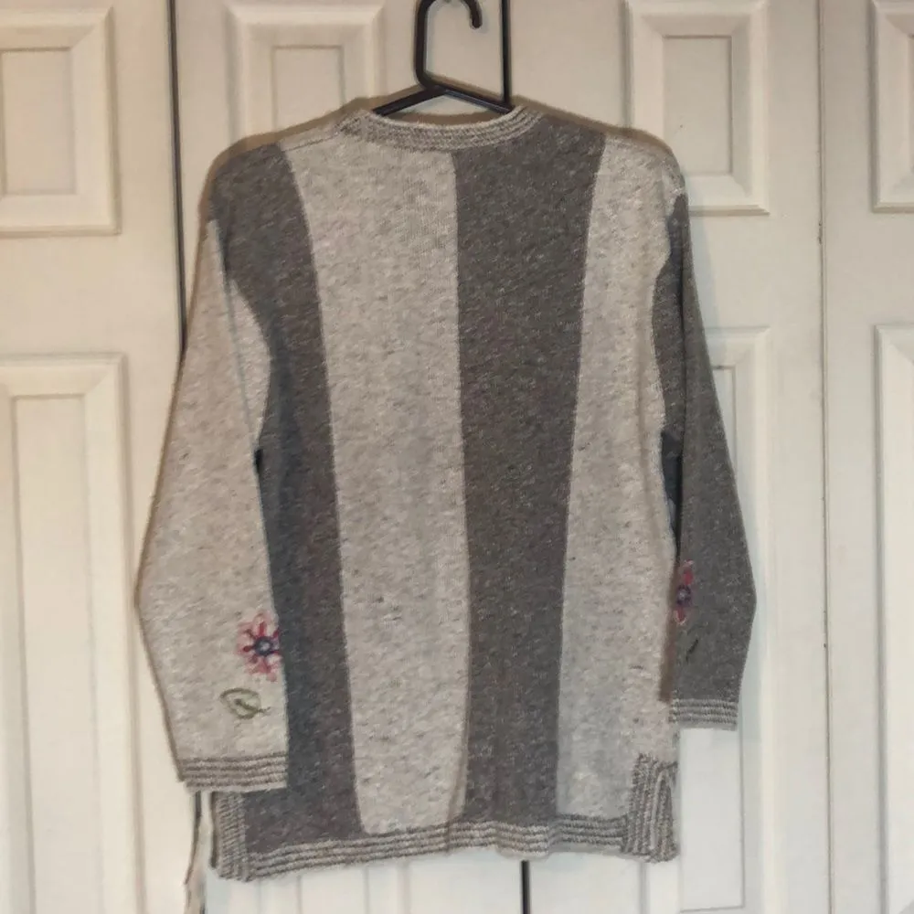 Susan Bristol Vintage Floral Sweater NWT PP - Image 9