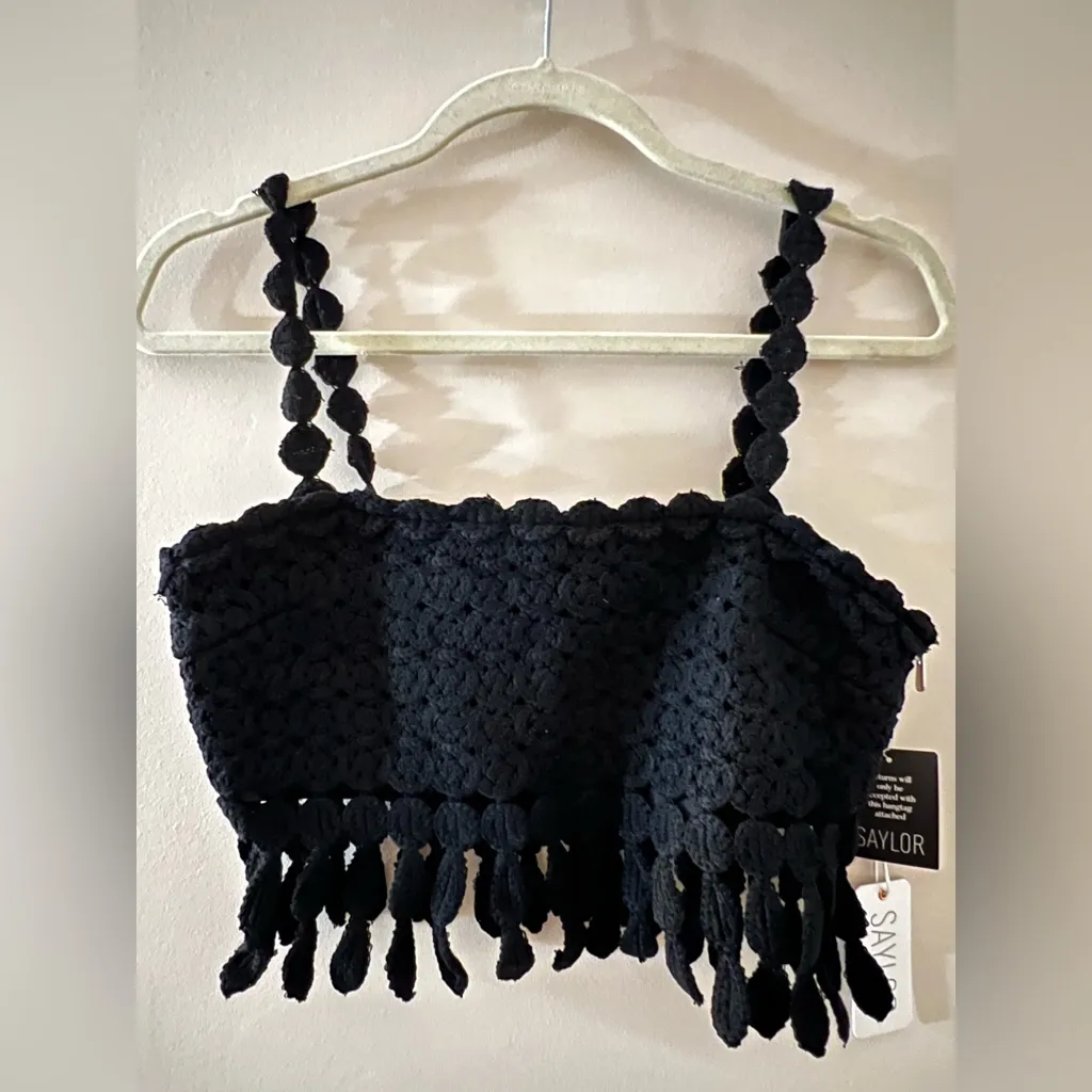 NWT SAYLOR Elie Set in Black, size XS - Image 8