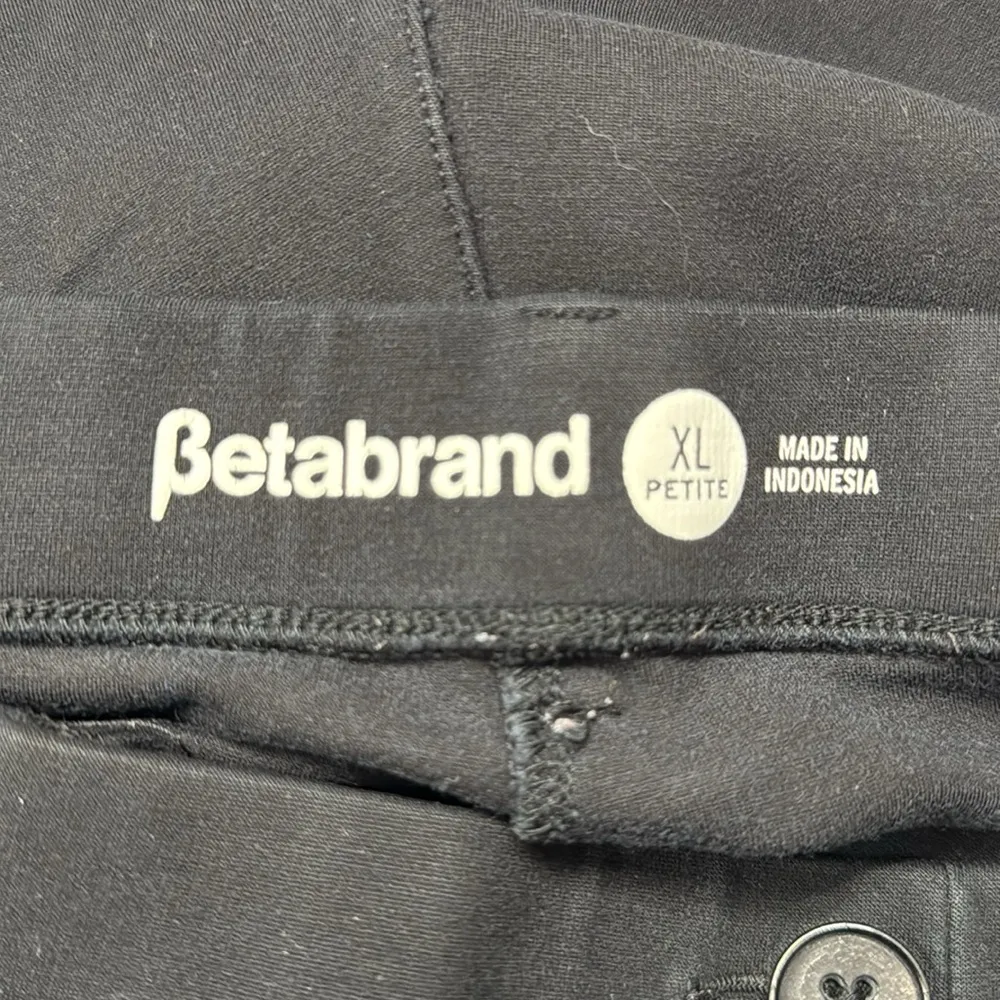 Betabrand Bootcut Classic Dress Pant Yoga Pants Black Size XL Petite EUC #2737 - Image 9